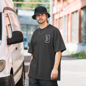 ENTH3 Comfort Oversized Faded t-shirt