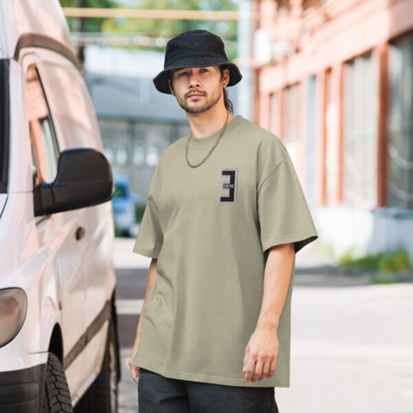 ENTH3 Comfort Oversized Faded t-shirt - Image 3