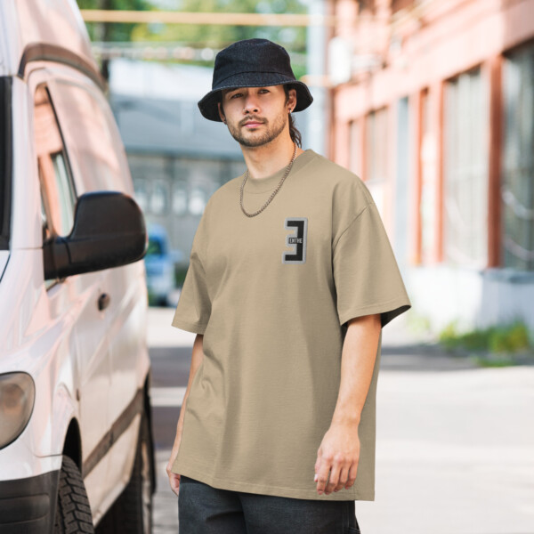ENTH3 Comfort Oversized Faded t-shirt - Image 2